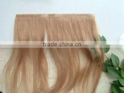 processed remy human hair skin weft seamless remy tape hair extension