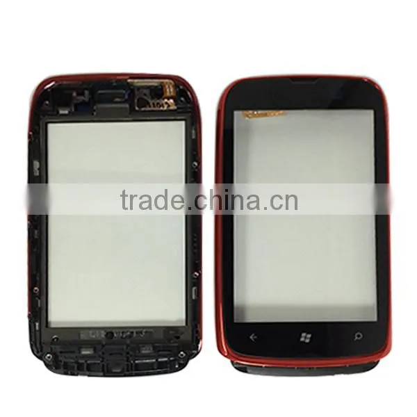 custom size touch screen for phone 610 TOUCH red