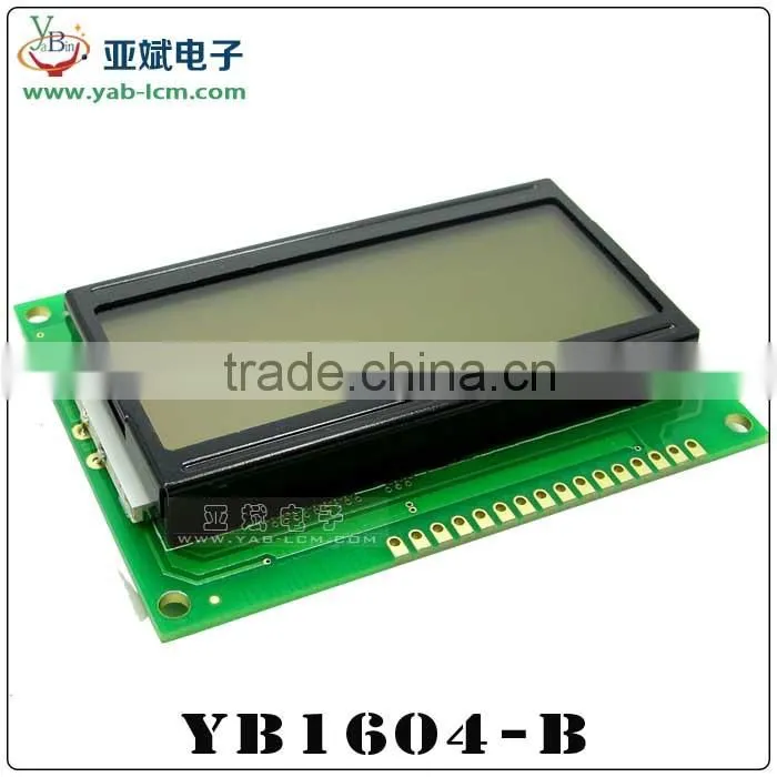 lcd display 16x4, programmable lcd display with 4 lines characters, lcd 1604 16X4 Display blue yellow