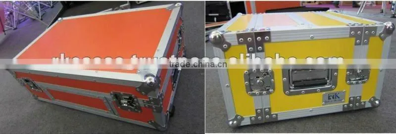 CDJ Workstation 350 / 400 Flightcase For Pioneer CDJ350 / CDJ 400 / DJM400 (black, silver)