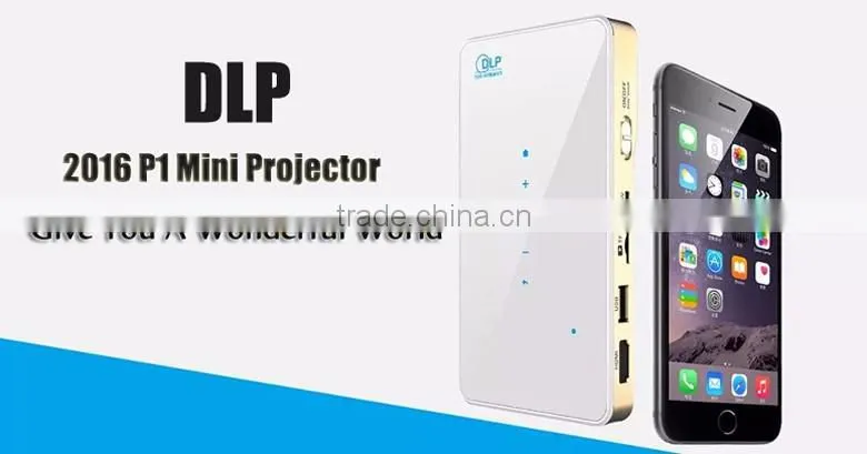 Home Theater Full HD 1080P Super Bright 300 Lumens 1280 x 800 Pixels mini LED Projector