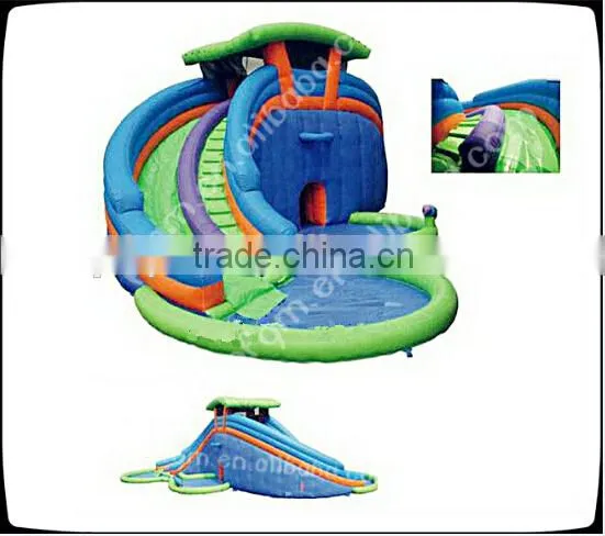 inflatable water park of water slide for kids