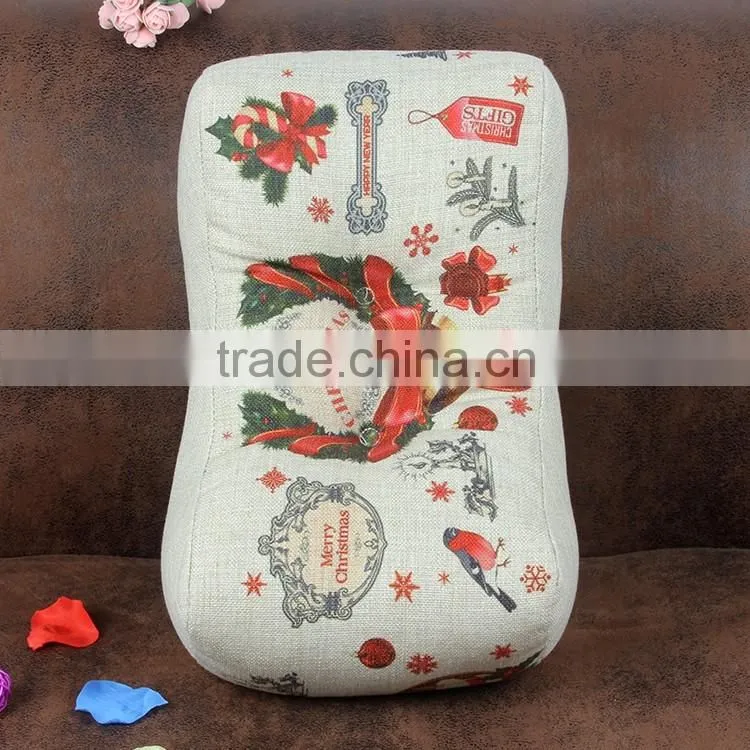 2015 new patent waist cushion cover christmas tree ornaments Office pillow