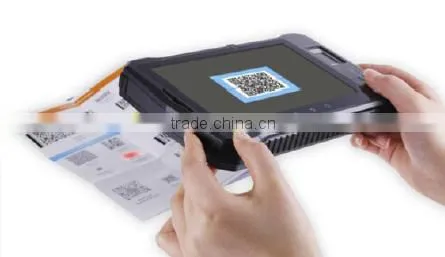 android rugged handheld 3g wifi fingerprint tablet with 13.56mhz rfid reader,bluetooth,gps