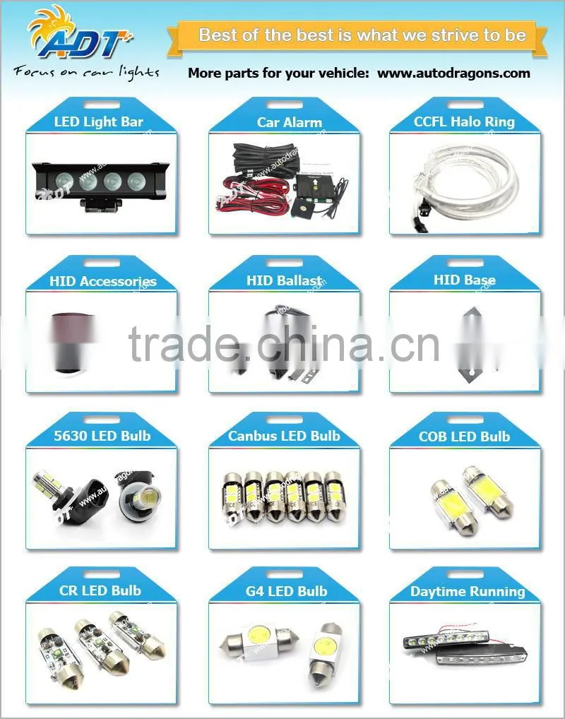 Canbus Error Free Q7 LED number License plate light for AUDI