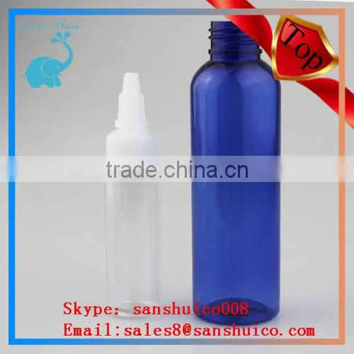 pink color 30ml and 120ml colored pet bottle with twist cap