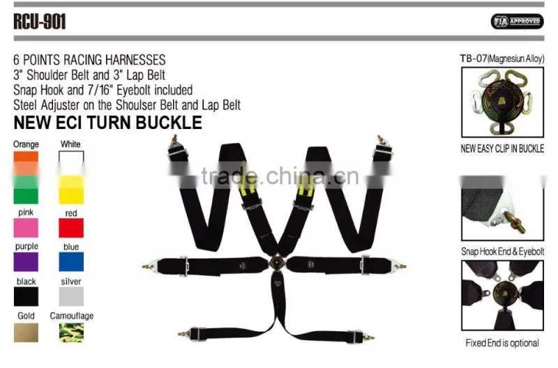 Beltenick FIA Racing Harness RCU-901