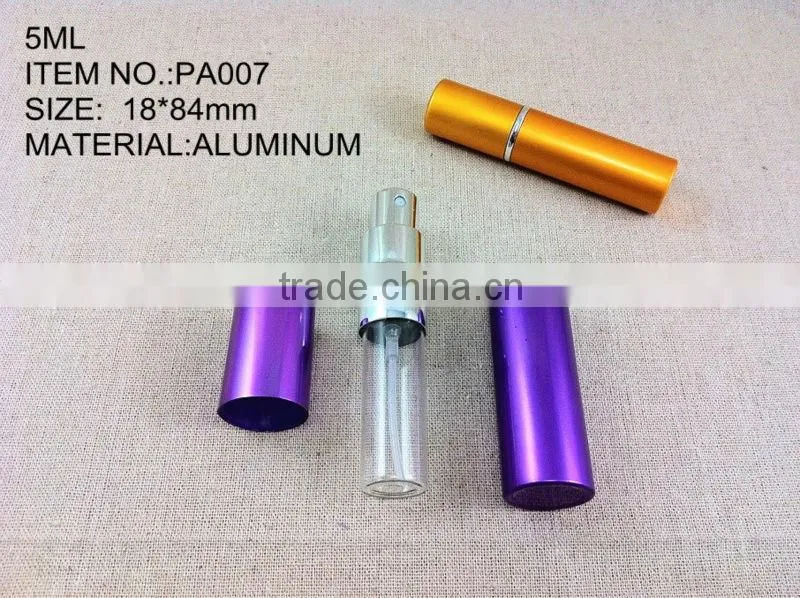 Customized LOGO 20ml refillable perfume bottle