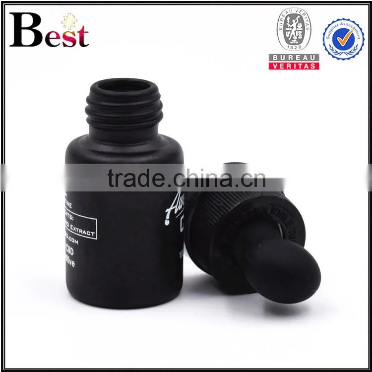 4ml black tube bottle tube black dropper bottle