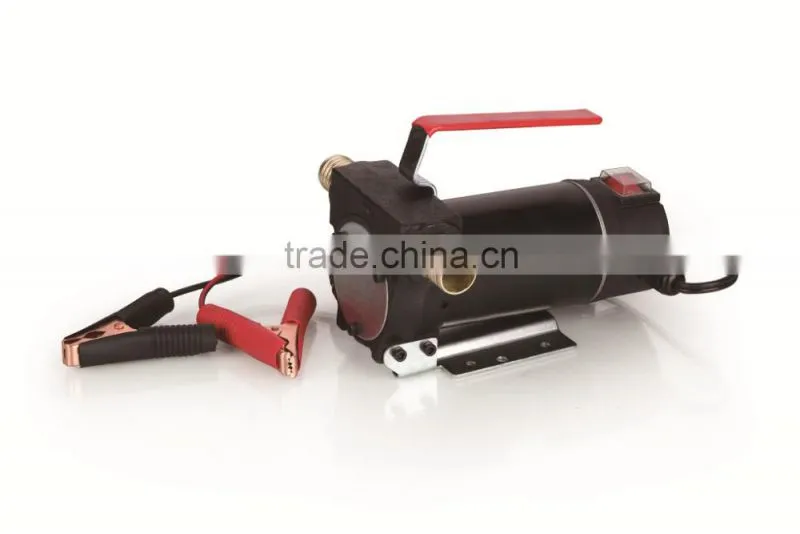 China production DC 12V 24V high efficiency diesel pump with small size, big flow, high delivery head and vehicle battery driven