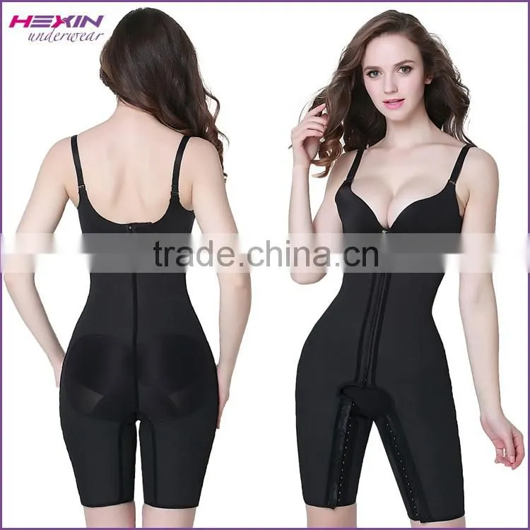 4 Hooks Adjustable Thigh Waist Latex Rubber Body Slimming Shapewear