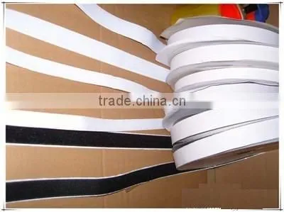 self adhesive hook and loop tape/hook and loop with glue