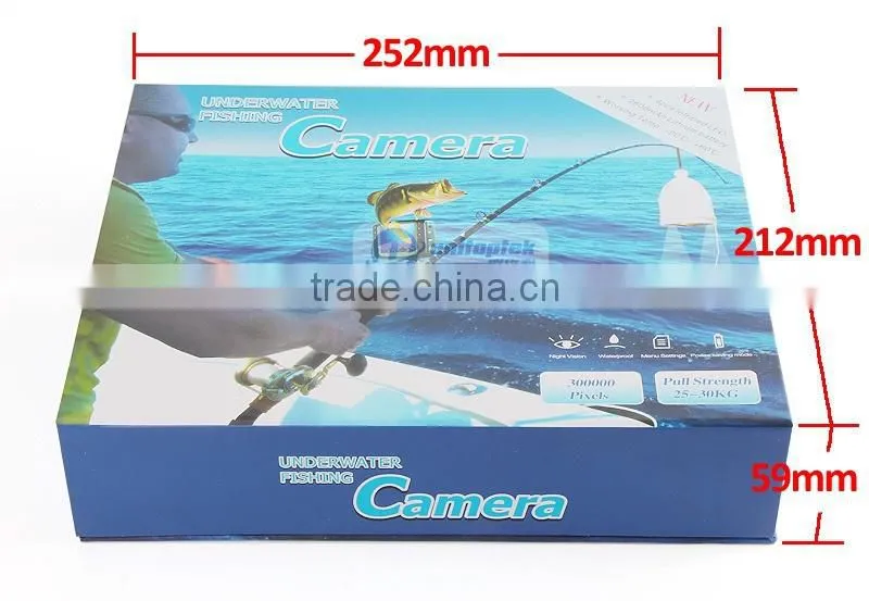 Under Water Camera Fishing 800TVL 8 Leds IR With 4.3 Inch Color Monitor Fish Finder Night Vision System