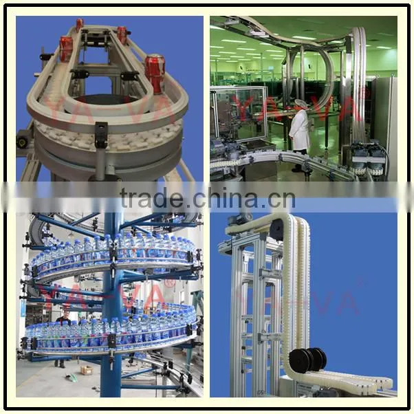 flexlink chain production line/tabletop chain conveyor