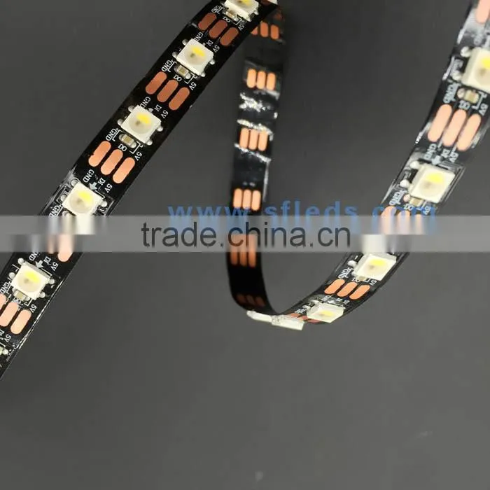 Integrated sk6812rgbw programmable addressble rgbw led pixel tape strip