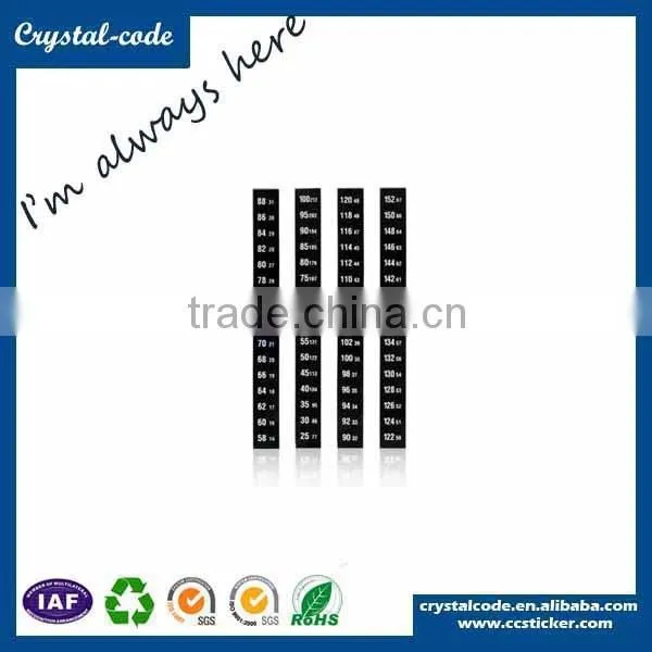 Temperature and color changing sticker label with durable super quality professional maker