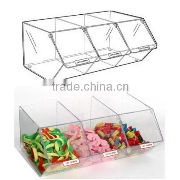 Customized best sell big 3d acrylic candy box