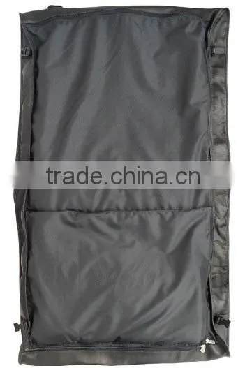 Black Leather Garment Bag,Suit Covers,Travel Bag