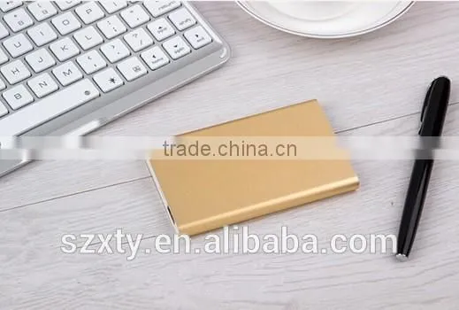 2015 china supplier portable powerbank 4000mah ultra slim power bank