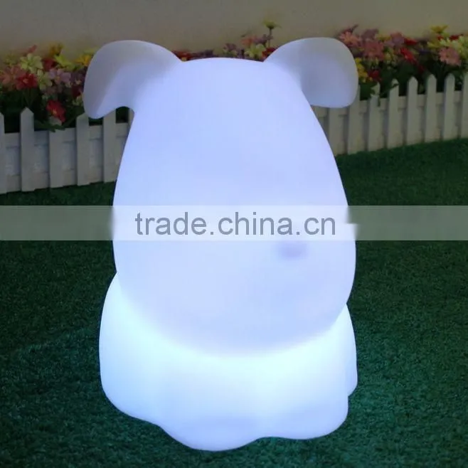 hot sale dog shaped LED decoration table lamp