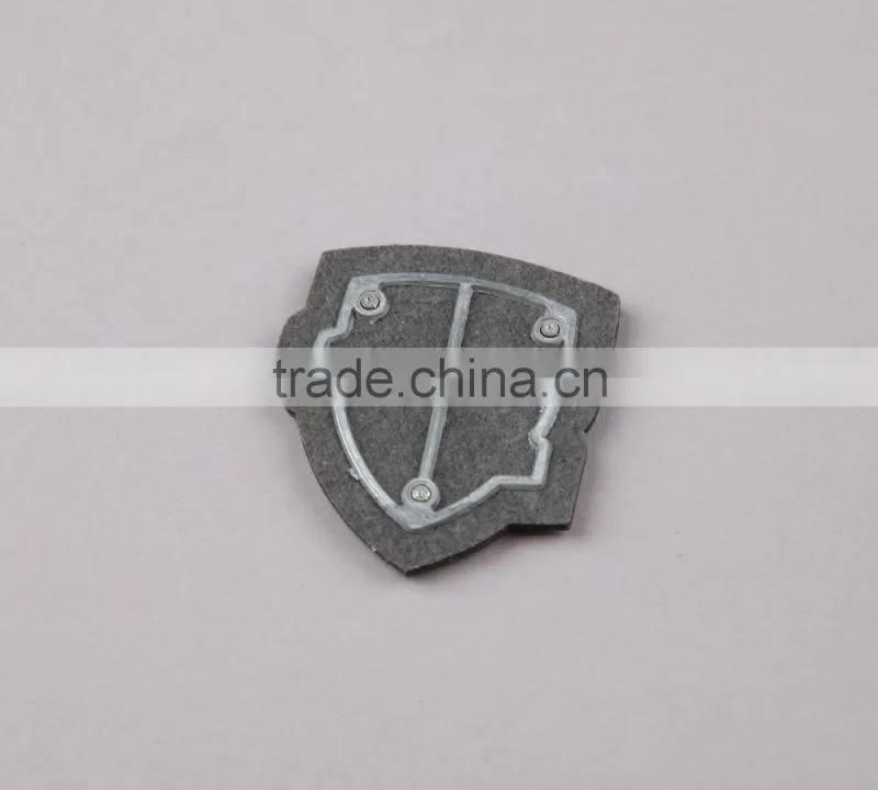 Factory OEM Fashion Design Jeans Pocket Patch Leather Patch with Customized Metal Logo