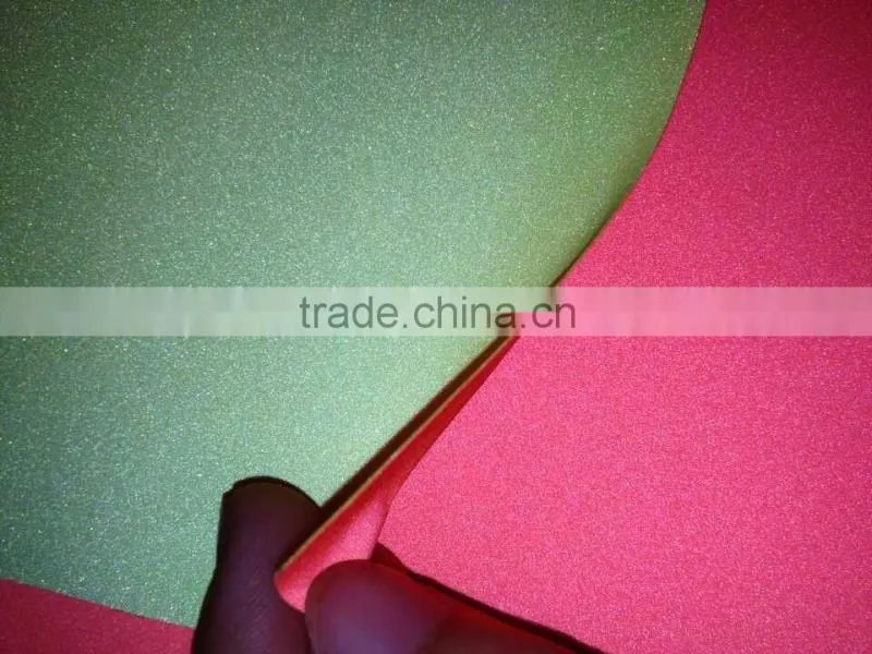 Doube side reflective fabric spandex