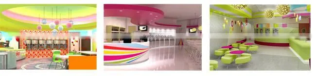 High capacity standby 2014 frozen yogurt machine prices (ICM-T338)