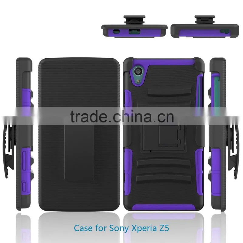 New arrival PC Silicone hybrid slim armor case moblie phone case for sony xperia z5 china price