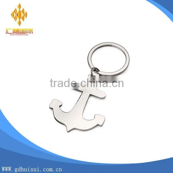 wholesales custom round skull metal keychain