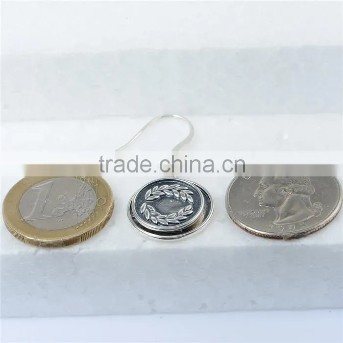 Black Antique Jewelry Thailand Silver Vogue Jewelry Earrings
