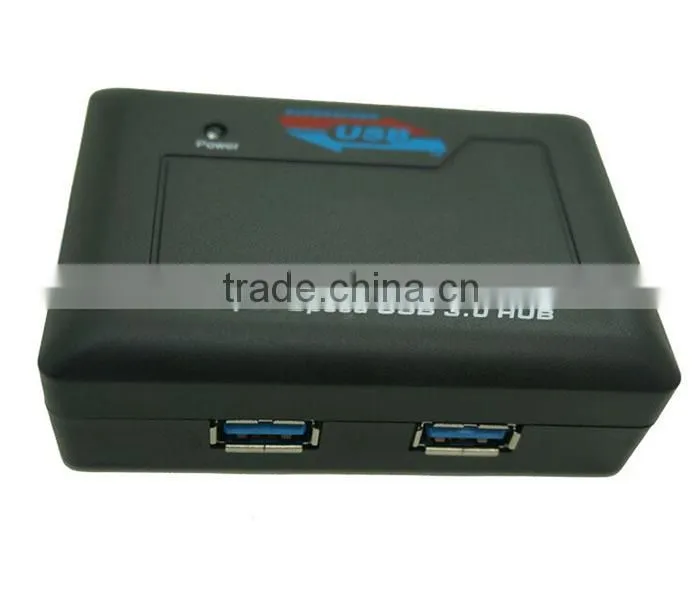 high speed 4 port USB 3.0 Hub with usb cable adapter splitter for computer laptop PC