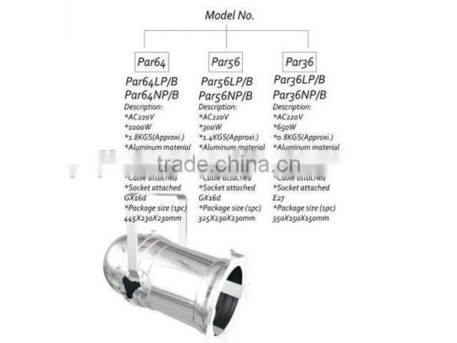 cheap led par cans,par can 64/par can 56