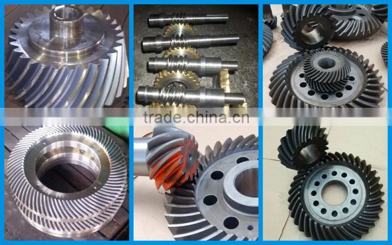 High Quality Spiral Straight Bevel Gears For Gearbox