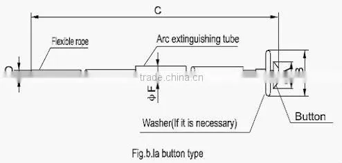 High Voltage Fuse Link/Fuse element