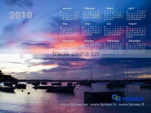 China calendar printing service
