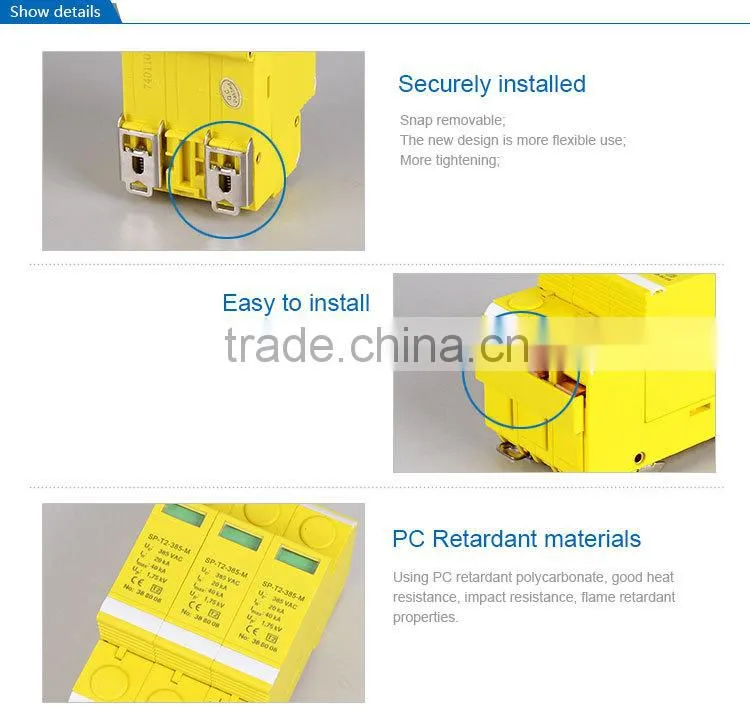 New Design Power Voltage Surge Protectors Lightning Protector