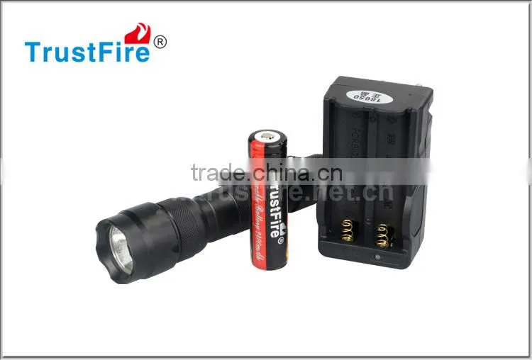 TrustFire original WF-502B cree led 1000 lumens portable rechargeable led flashlight