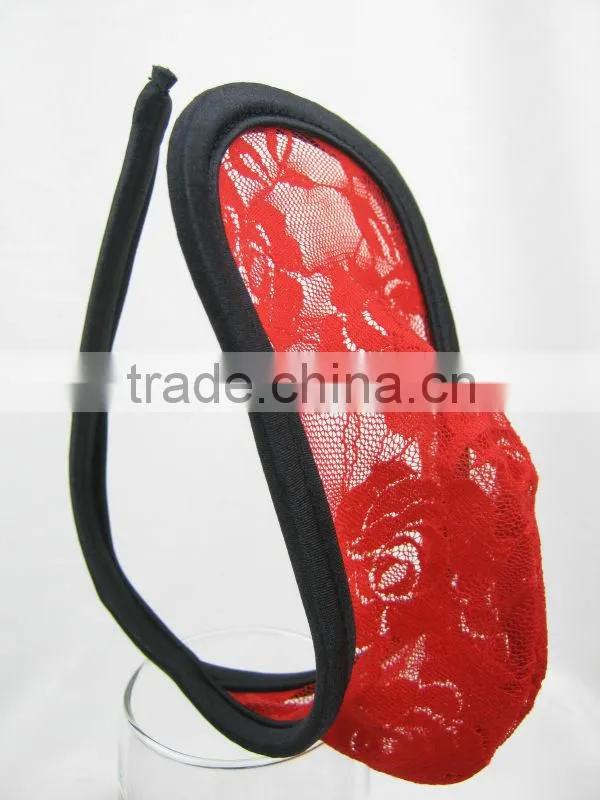Newest design hot sale red sexy c string for men