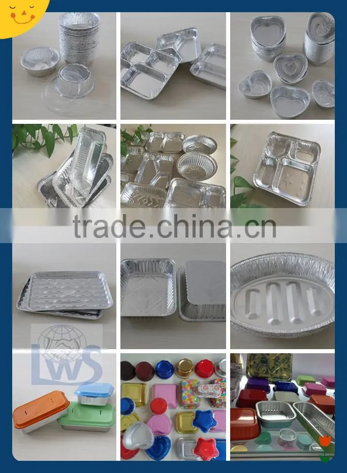 2 compartments Aluminum Foil Food Container price