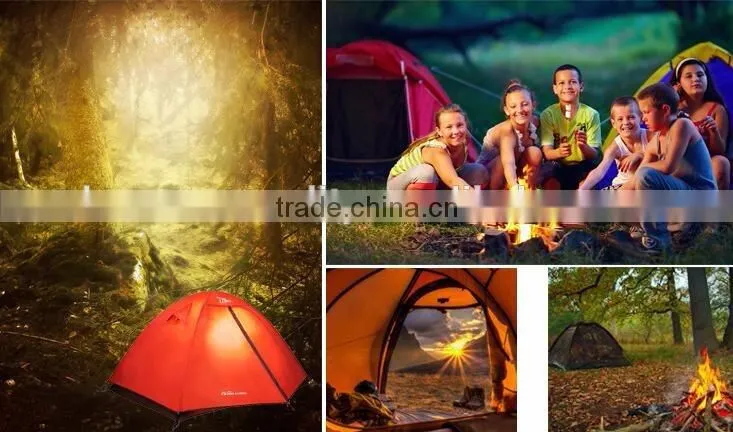 solar power rechargeable LED camping lantern