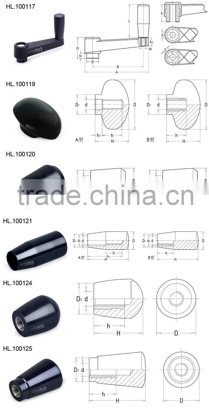 2015 Newest Style High Quality High Quality Mental Knob Handle
