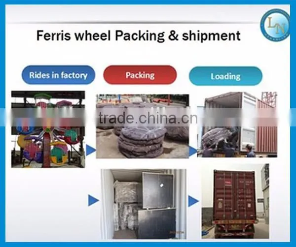 China toy factory amusment family rides giant wheel manufacturers ferris wheel for sale