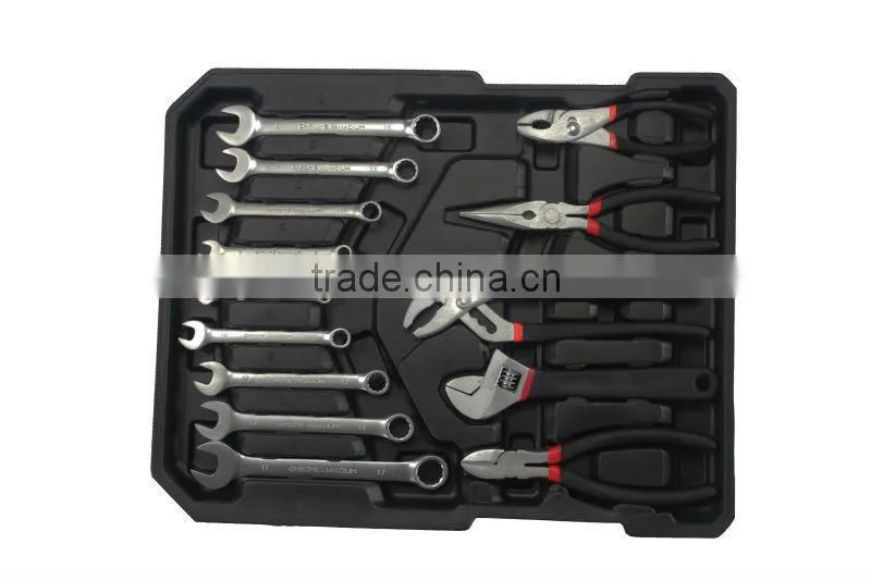 aluminium trolley case 186pcs hand tool set