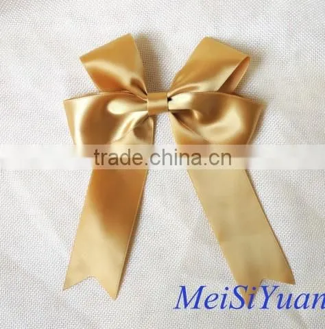 hair wraps polyester ribbon wedding decoration party decorative bows fabric pull bows for sale