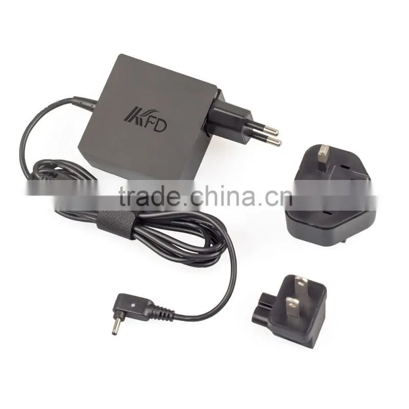 Square 19v 1.75a 33w netbook ac adapter power charger for ASUS