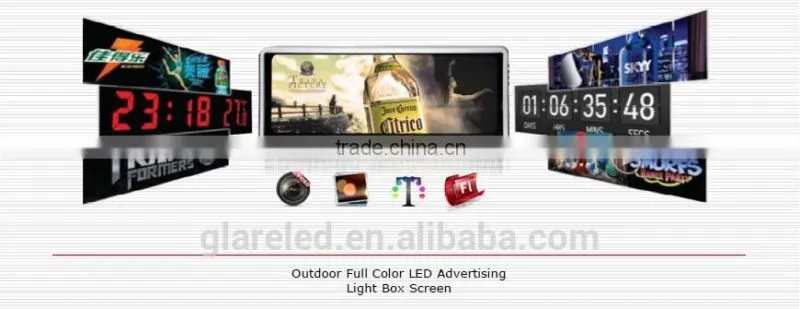 Wifi 3G advertising panels display led taxi roof sign
