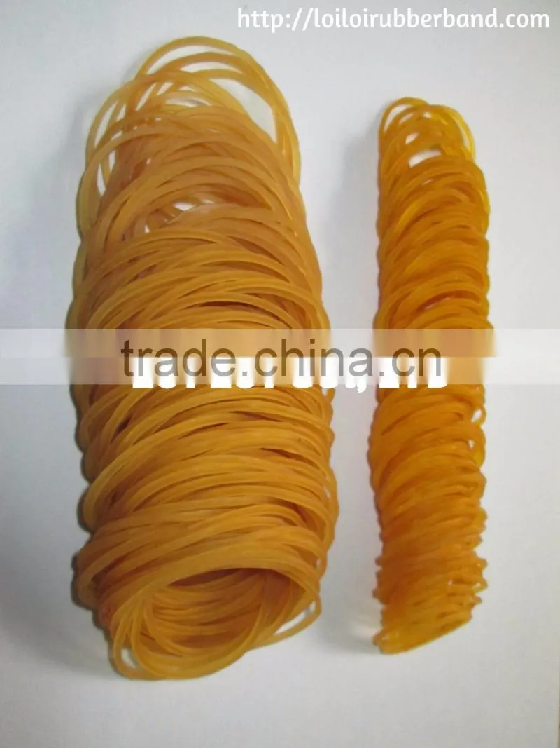 Wholesale Vietnam Factory Rubber band - Size #18 Natural rubber band Yellow & Honey color