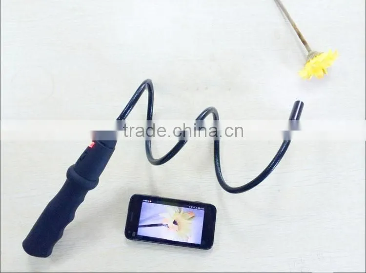 Wifi HD camera 10mm Hard tube Waterproof Gooseneck Borescope wifi Video Inspection endoscope camera