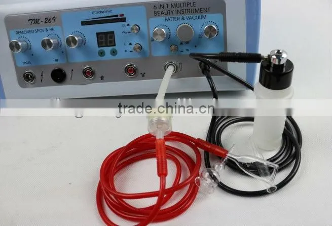 6in1 High Frequrncy Electrotherapy Equipment Beauty Salon Instruments