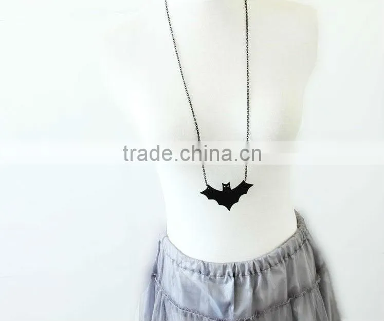 MYLOVE long chain bat necklace sweater chain MLSC05